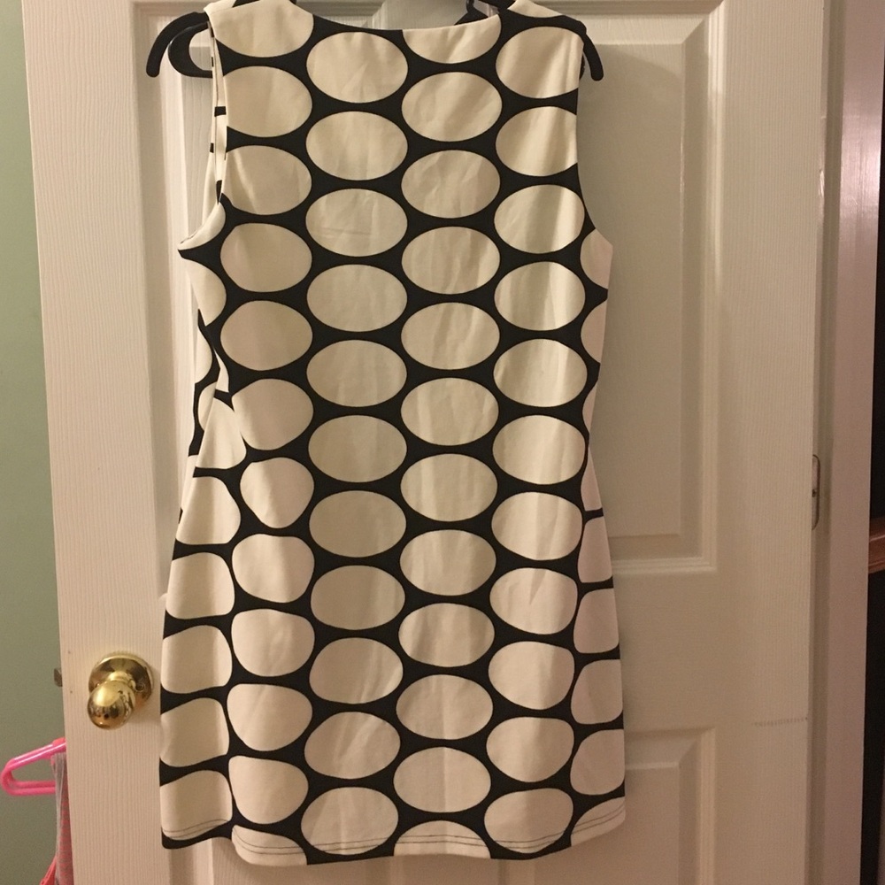 Aryeh Black and White Polka Dot Dress - Picture 2 of 3